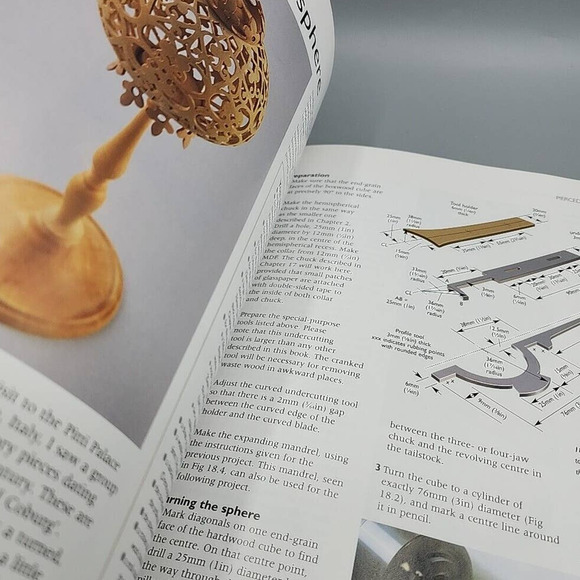 Woodturning Wizardry By David Springett Revised Edition Paperback Woodworker - Picture 9 of 9